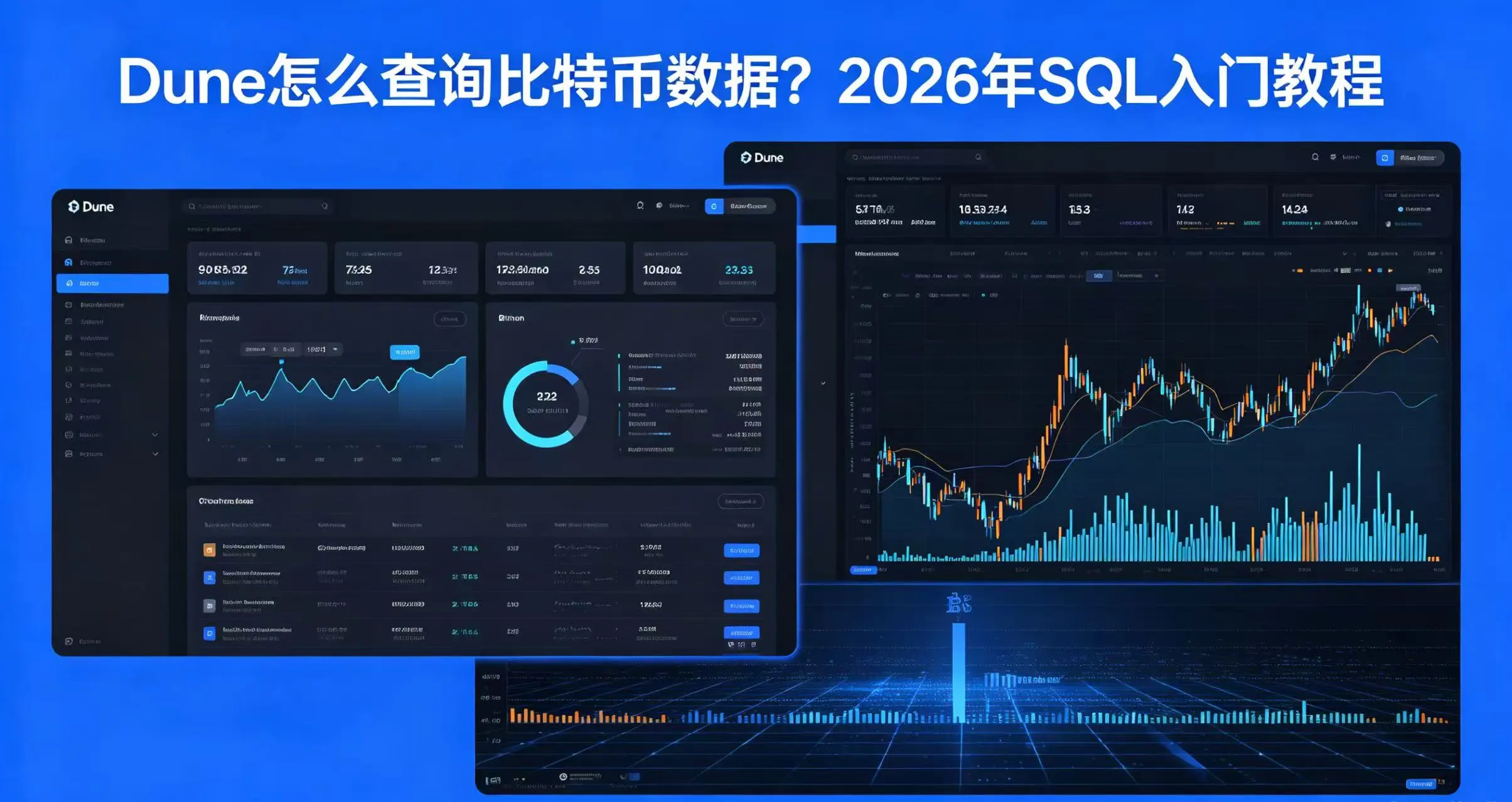  Dune查询比特币数据：零基础也能上手的链上分析指南