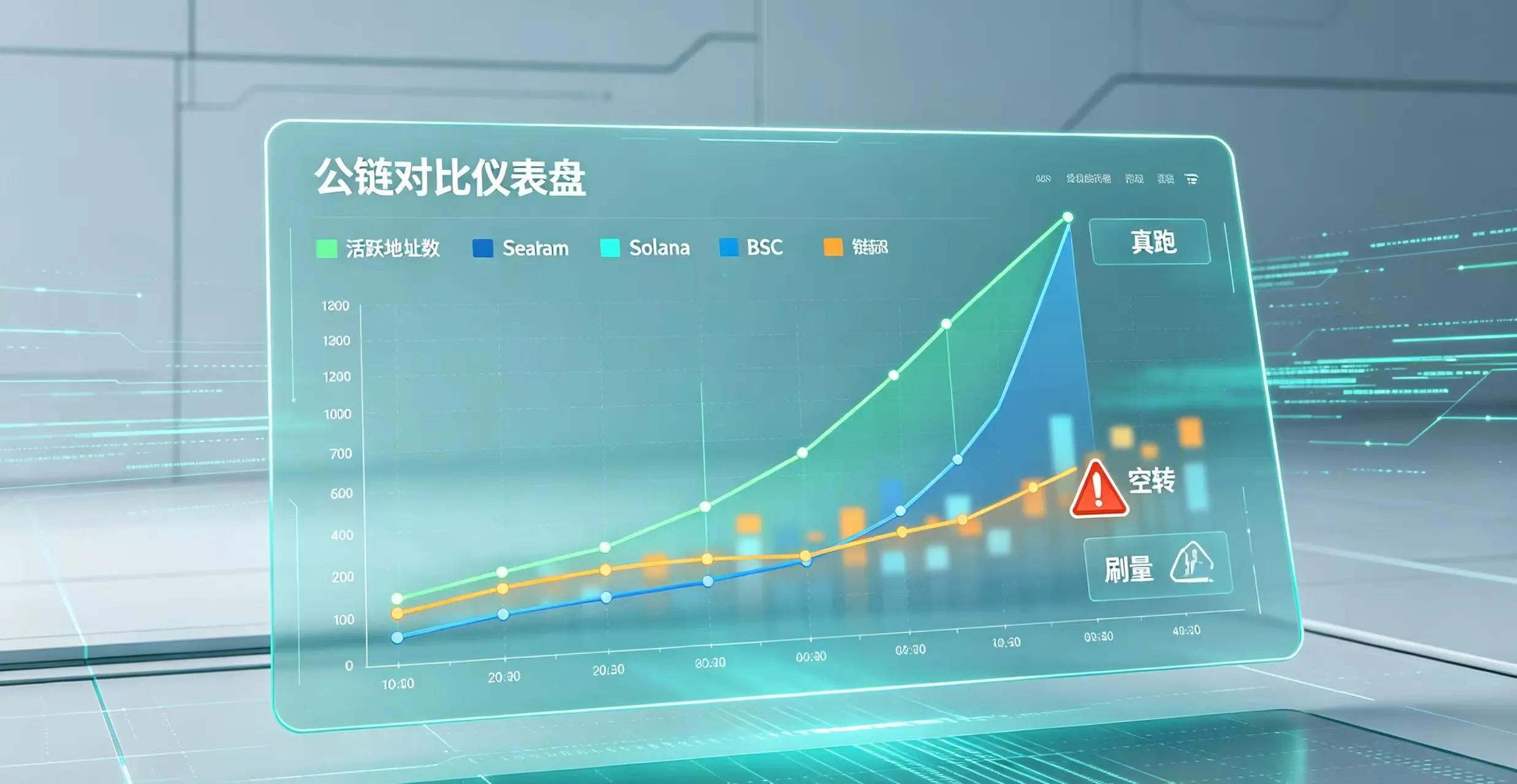 查看各公链活跃地址数的网站