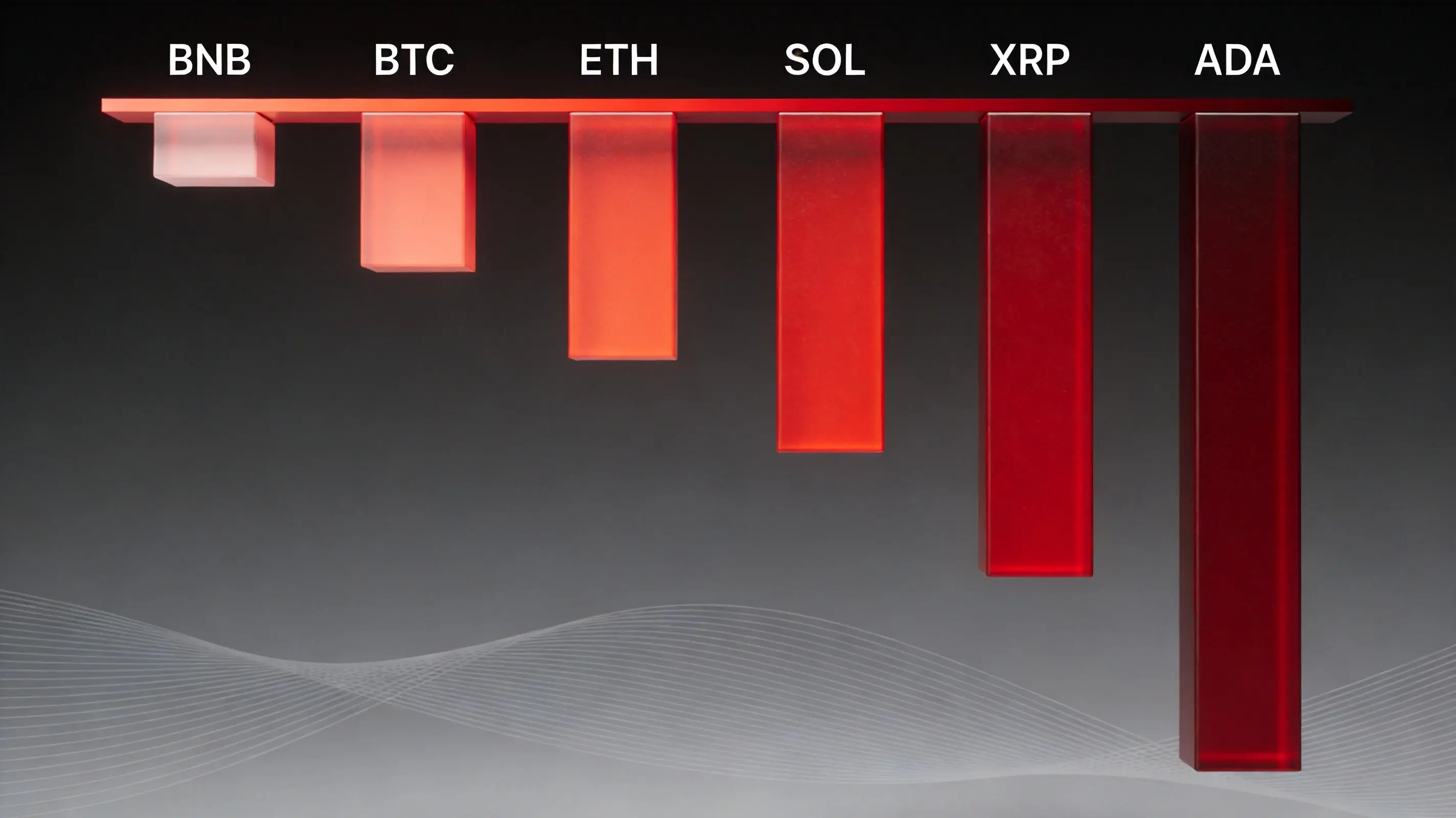  BTC ETH SOL等币种回撤对比