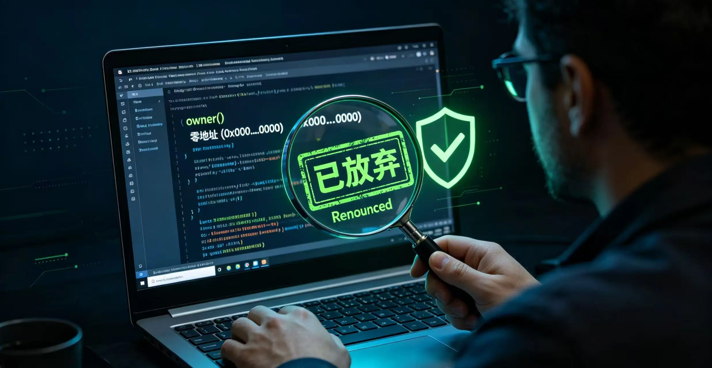 检测合约所有权是否已放弃的工具