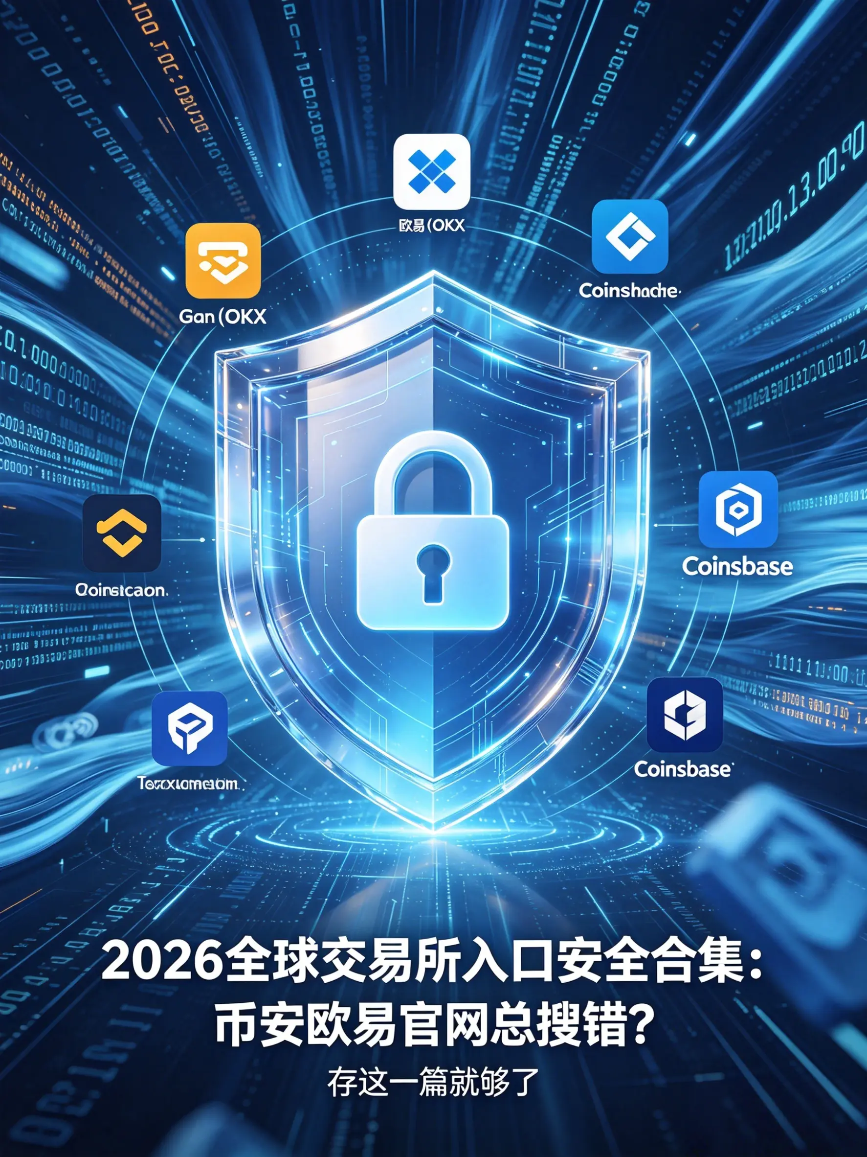 2026全球交易所入口安全合集：这些交易所官网总搜错？存这一篇就够了