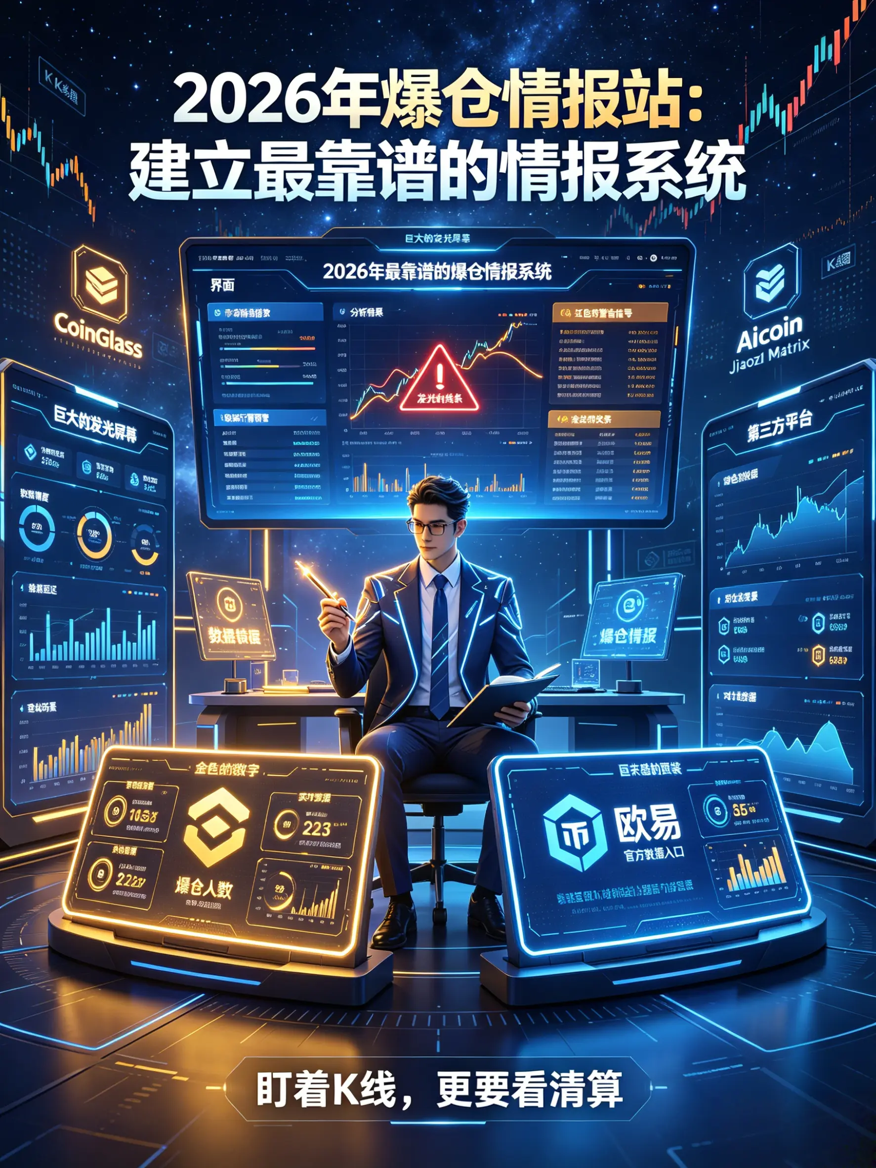 合约爆仓数据哪里看？2026年这几个平台 一个比一个准