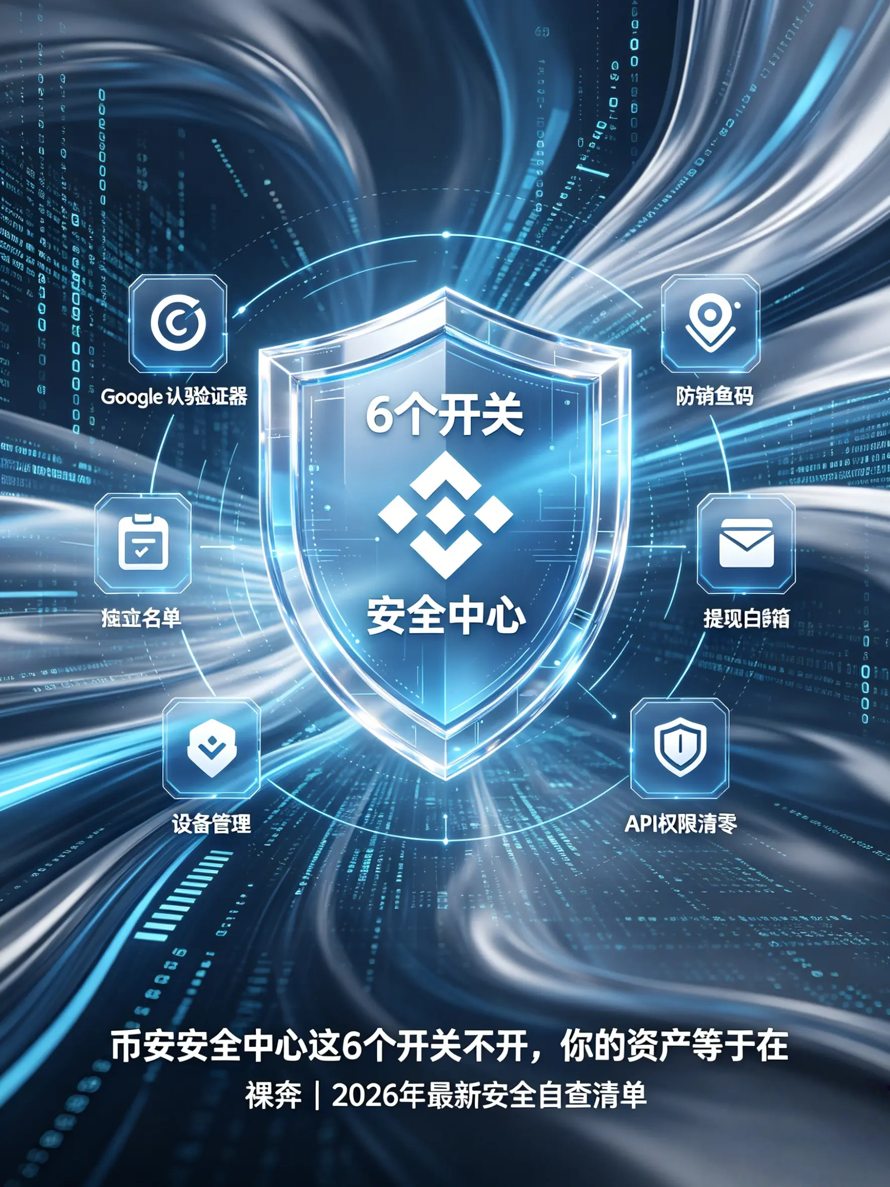 安全中心这6个开关不开，你的资产等于在裸奔