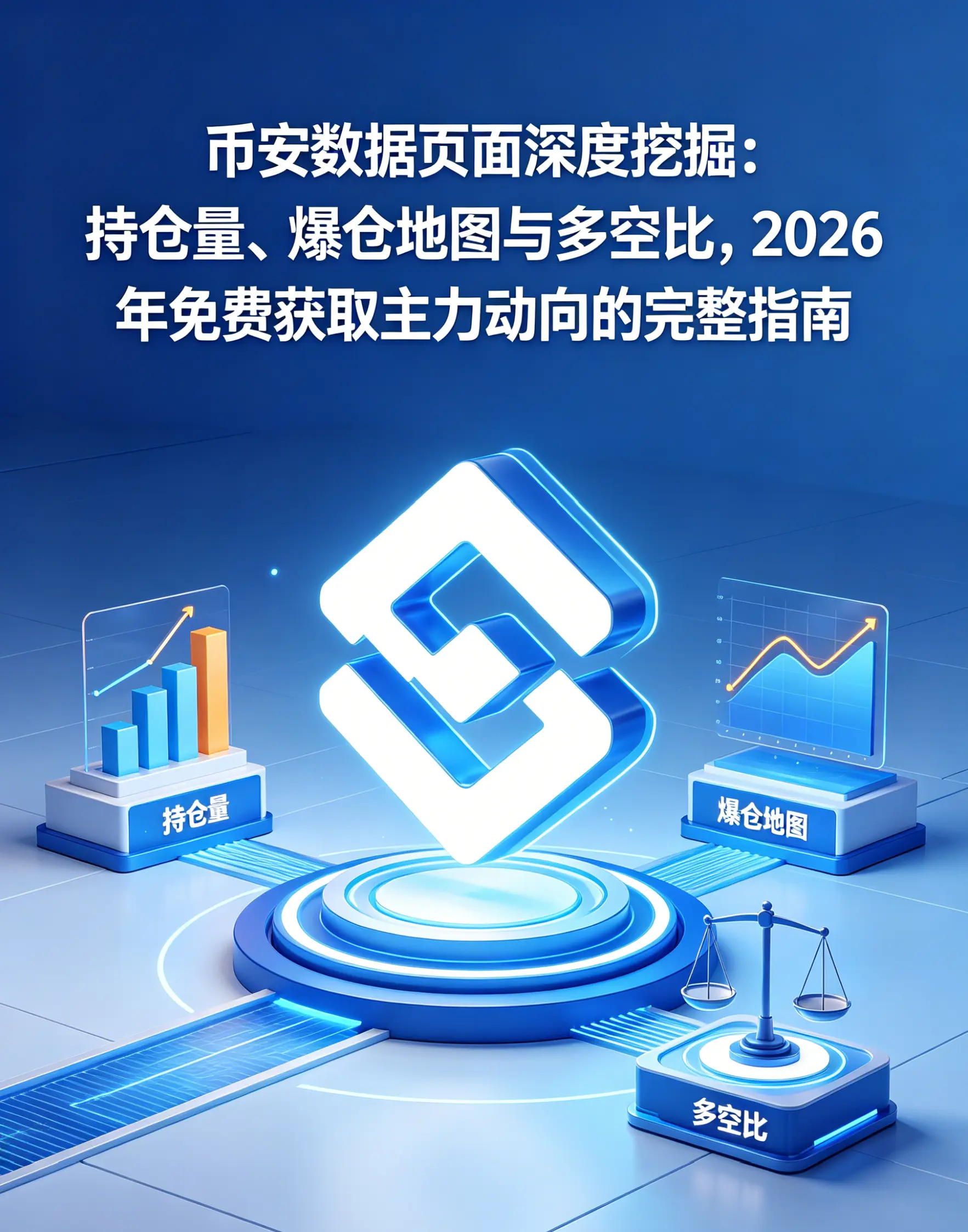 数据页面深度挖掘：持仓量、爆仓地图与多空比，2026年免费获取主力动向的完整指南